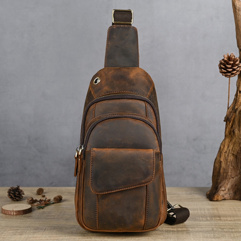 Designer Luxury Multifunction  - Leather Backpack Vintage review and price
